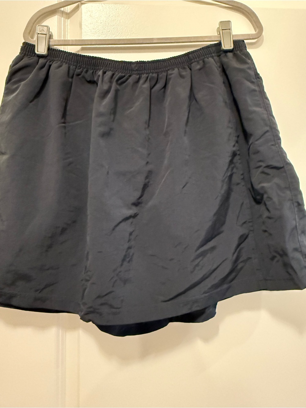 Black swim shorts Skort with Elastic Waist